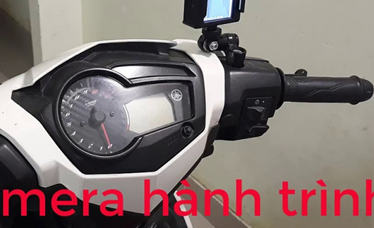 Nhiều ý kiến lo ngại nếu bắt buộc xe máy lắp camera hành trình